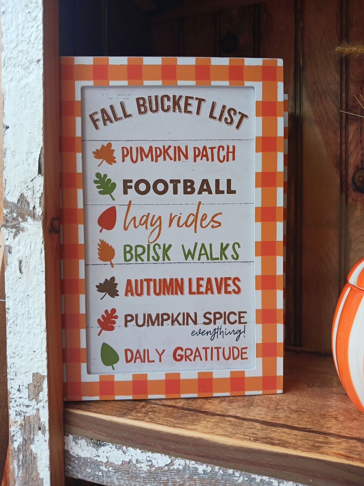 Fall Bucket List